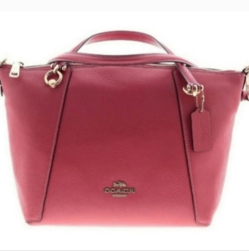 Coach Kacey Leather Satchel